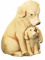 Hund m. valp S-2631