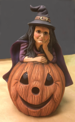 Häxa på pumpa, D-1464