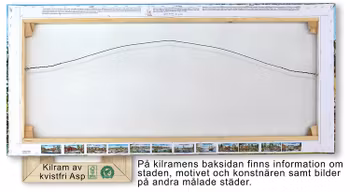 Canvas Stockholm Skeppsholmsbron 112 x 50 x 2,5 cm.