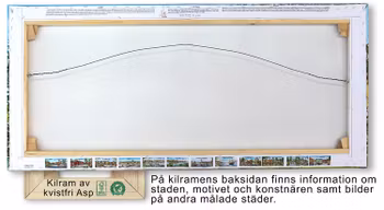 Canvas Filipstad 112 x 50 x 2,5 cm.