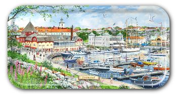 Bricka Strömstad 43 x 22 cm