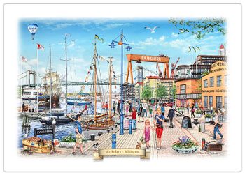 Underlägg Göteborg  Eriksberg Väst Sommar