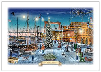 Underlägg Göteborg Eriksberg Väst Vinter