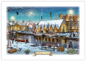 Underlägg Göteborg Feskekörka Vinter