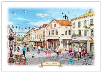 Underlägg Göteborg Haga Sommar