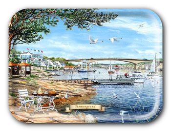 Bricka Stenungsund 27 x 20 cm