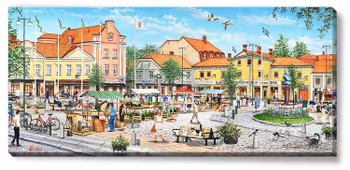 Canvas Alingsås 112 x 50 x 2,5 cm.