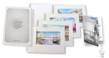 Konstmapp 4 Göteborgsmotiv i A4- format