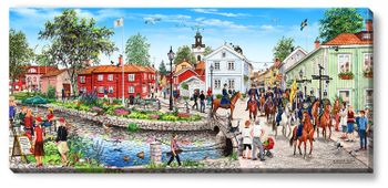 Canvas Eksjö 112 x 50 x 2,5 cm.