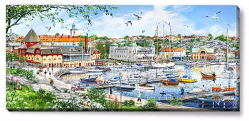 Canvas Strömstad 112 x 50 x 2,5 cm.