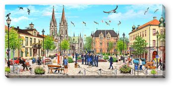 Canvas Skara 64 x 29 x 2 cm.