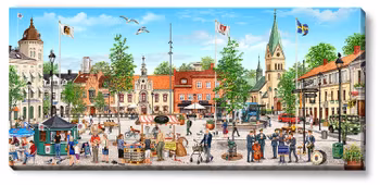 Canvas Skövde 112 x 50 x 2,5 cm.