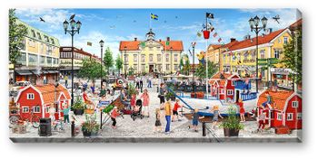 Canvas Vimmerby 64 x 29 x 2 cm.