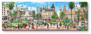 Canvas Buenos Aires 89 x 29 x 2 cm.