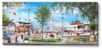 Canvas Färjestaden 112 x 50 x 2,5 cm.