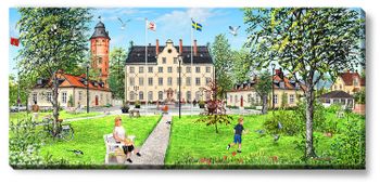 Canvas Djursholm 112 x 50 x 2,5 cm.