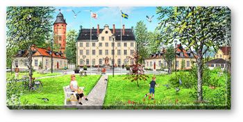 Canvas Djursholm 64 x 29 x 2 cm.