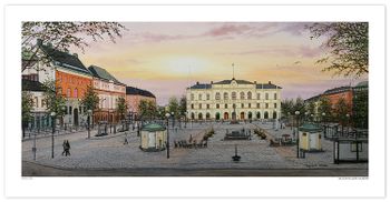 Poster Karlstad 93 x 47 cm