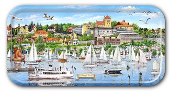 Bricka Lidingö 43 x 22 cm