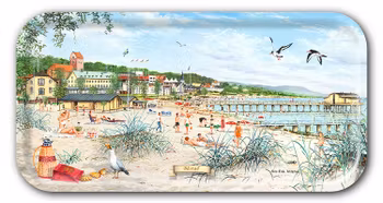 Bricka Båstad 43 x 22 cm