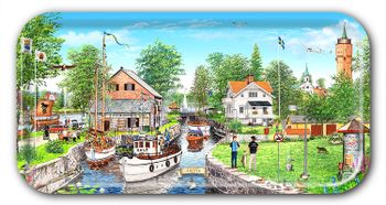 Bricka Säffle 43 x 22 cm
