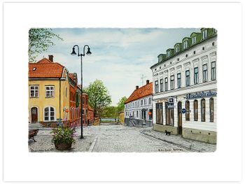 Tryck Laholms Bagarliden 40 x 30 cm