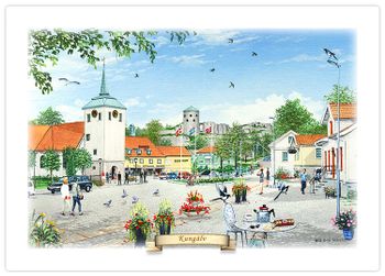 Tallriksunderlägg Kungälv Sommar