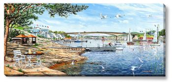 Canvas Stenungsund 112 x 50 x 2,5 cm.