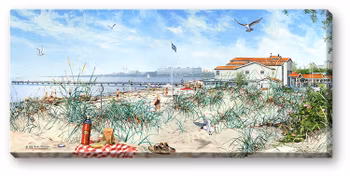 Canvas Skrea Falkenberg  64 x 29 x 2 cm.