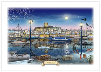 Tallriksunderlägg  Marstrand Vinter