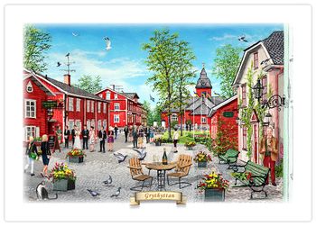 Tallriksunderlägg Grythyttan Sommar