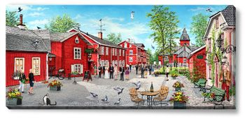 Canvas Grythyttan Sommar 112 x 50 x 2,5 cm.