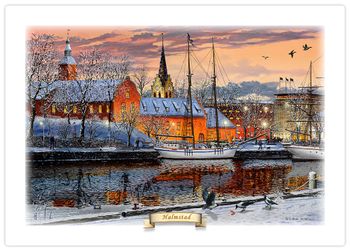Tallriksunderlägg Halmstad Nissan Vinter