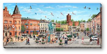 Canvas Helsingborg 64 x 29 x 2 cm.
