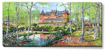 Canvas Helsingborg Sofiero 112 x 50 x 2,5 cm.