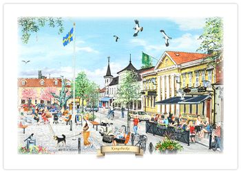 Tallriksunderlägg Kungsbacka Torg Höger