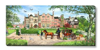 Canvas Tjolöholms Slott 112 x 50 x 2,5 cm.