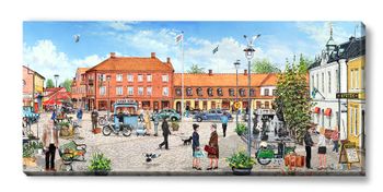 Canvas Laholm 1950-talet 112 x 50 x 2,5 cm.