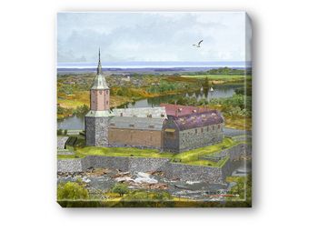 Canvas Lagaborg 35 x 35 x 2 cm.