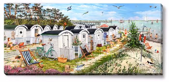 Canvas Ljunghusen 112 x 50 x 2,5 cm.