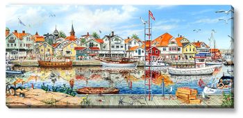 Canvas Smögen 112 x 50 x 2,5 cm.