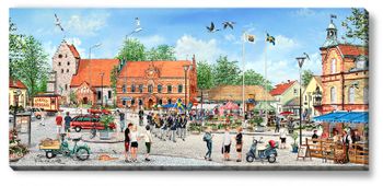 Simrishamn Canvas 112 x 50 x 2,5 cm.