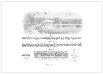 Tallriksunderlägg Sollentuna Edsbergs Slott