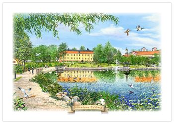 Tallriksunderlägg Sollentuna Edsbergs Slott