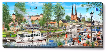 Canvas Uppsala 112 x 50 x 2,5 cm.