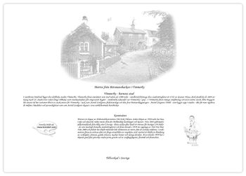 Tallriksunderlägg  Vimmerby Båtsmannsbacken