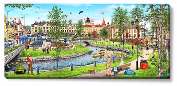 Canvas Åmål 112 x 50 x 2,5 cm.