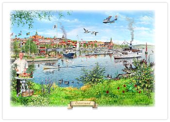 Tallriksunderlägg Östersund
