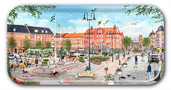 Bricka Hässleholm 43 x 22 cm