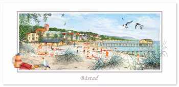 Vykort Båstad